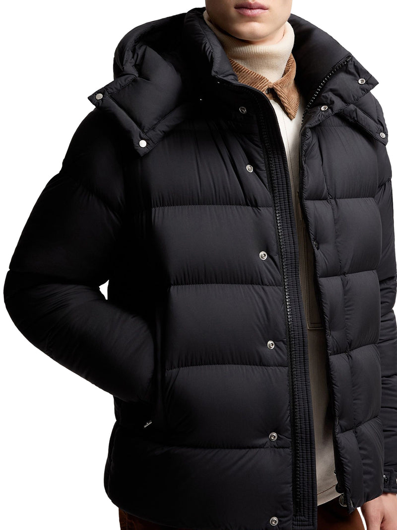 PIUMINO CORTO MONCLER MAYA 70 CON CAPPUCCIO