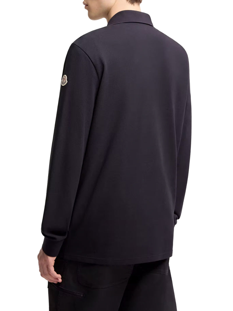 POLO IN PIQUET DI COTONE CON LOGO