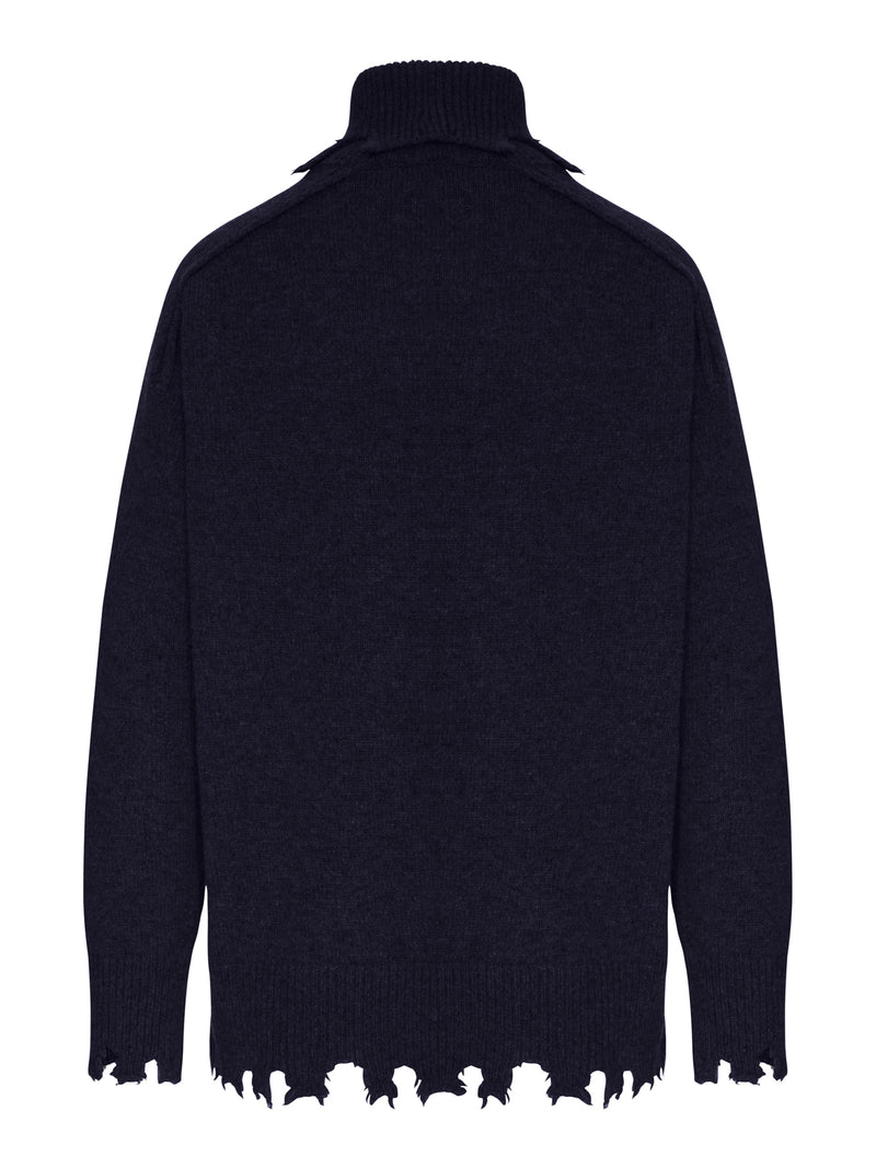 MAGLIONE DOLCEVITA DESTROYED