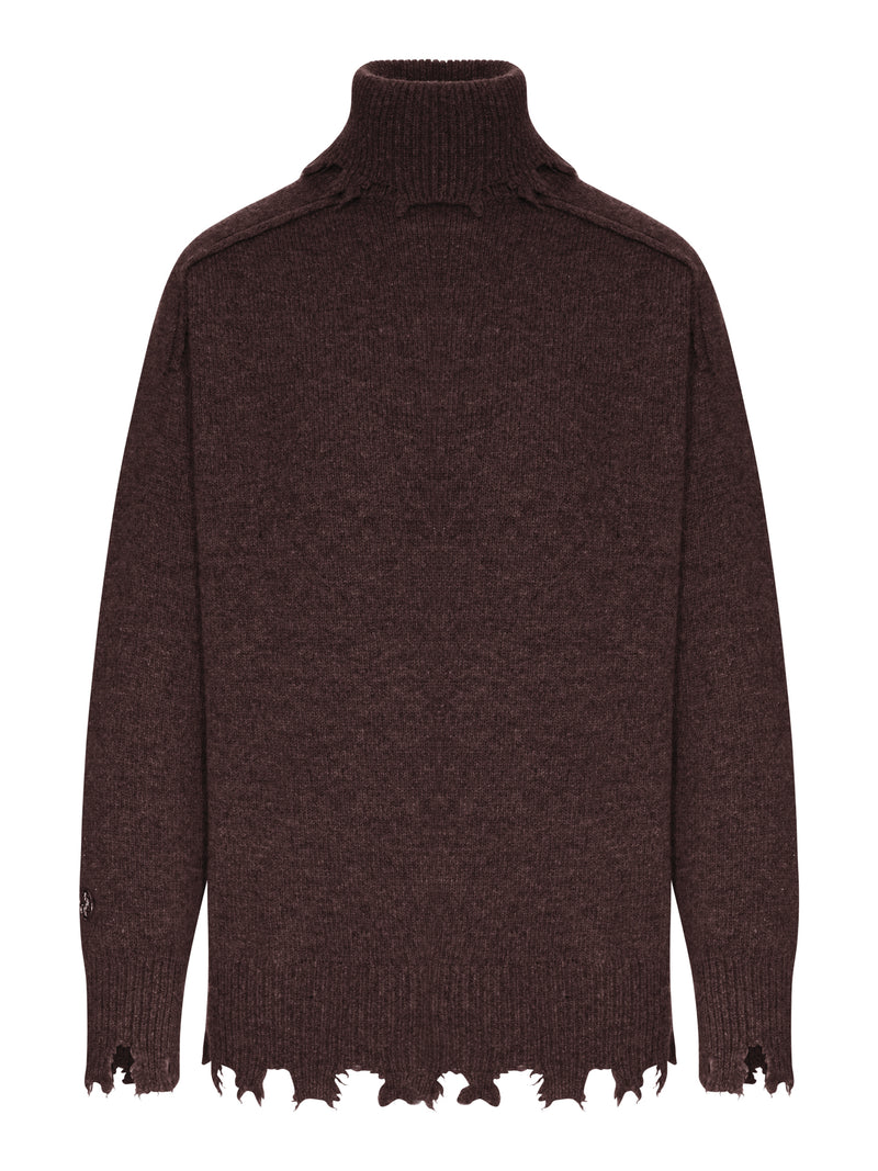 MAGLIONE DOLCEVITA DESTROYED