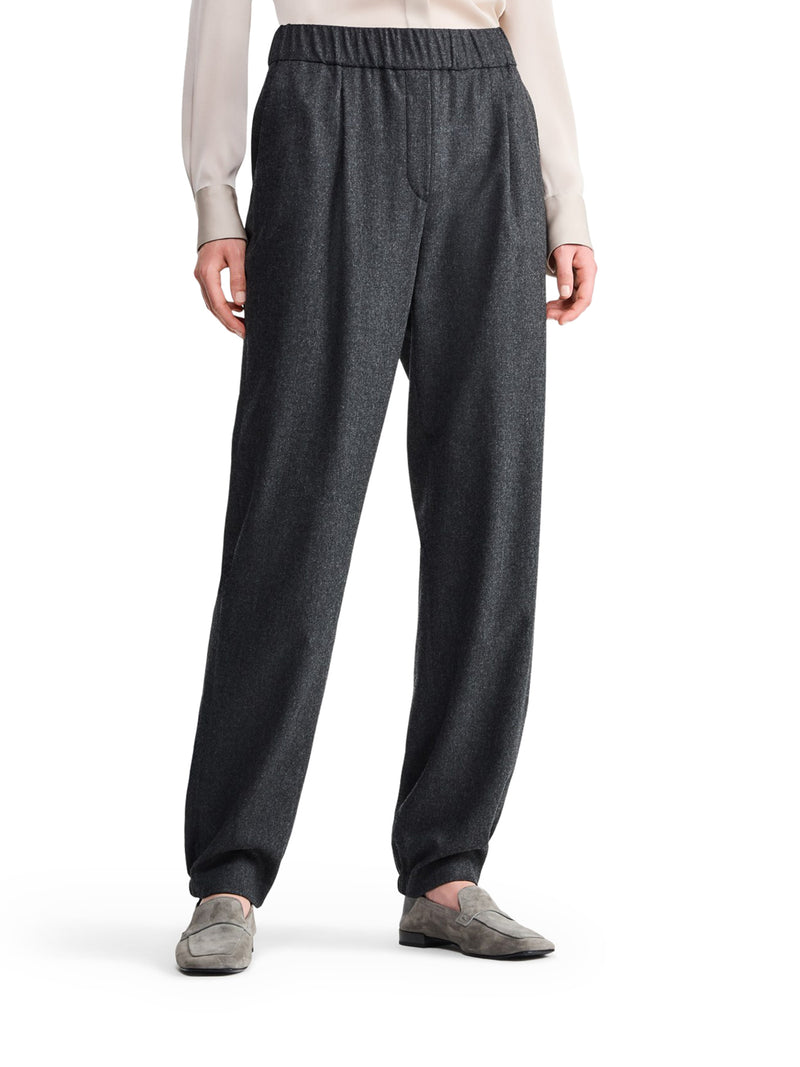 PANTALONI IN LANA E CASHMERE
