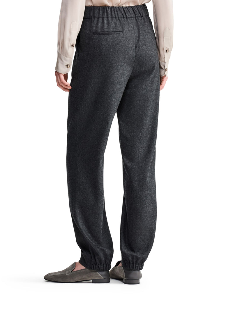 PANTALONI IN LANA E CASHMERE
