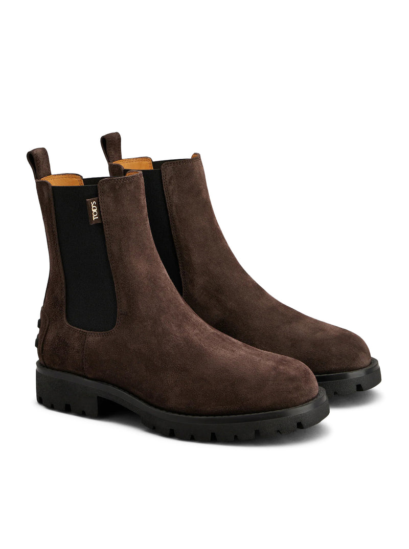 STIVALETTO IN PELLE SCAMOSCIATA