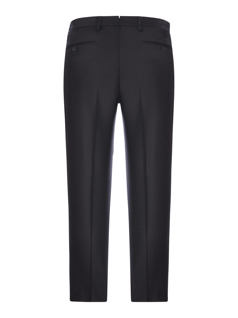 PORTBELLOS-PANTALONE IN TELA PURA LANA TINTO PEZZA “ZIGNONE”