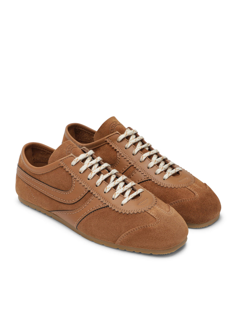 SNEAKERS DRIES VAN NOTEN IN PELLE SCAMOSCIATA E PELLE LISCIA
