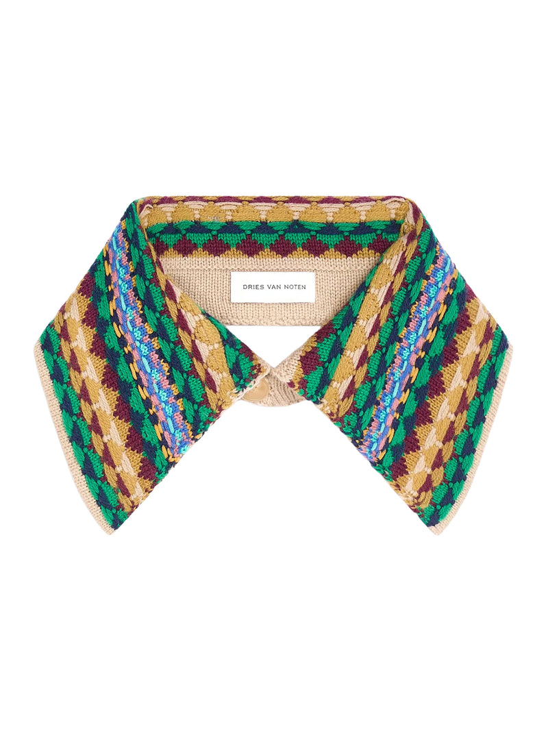 COLLETTO IN LANA JACQUARD