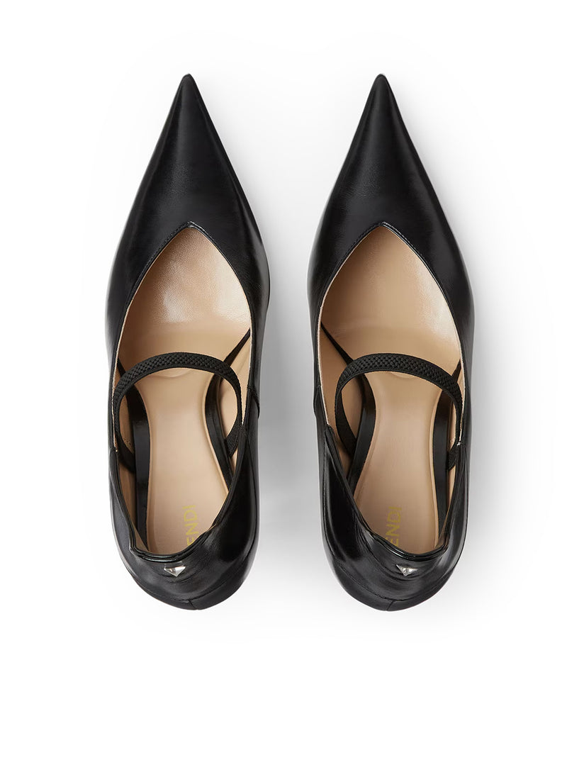 DÉCOLLETÉ ILLUSION IN PELLE NERA