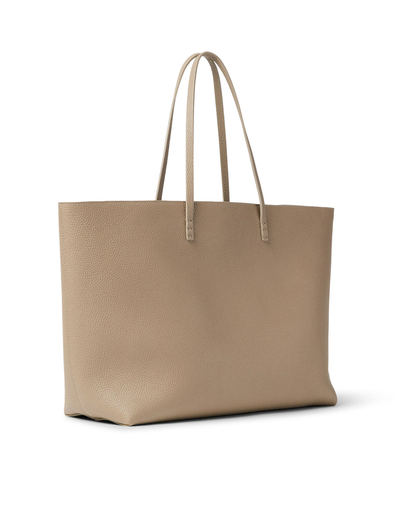 BORSA MEDIUM ROLL IN CUOIO ROMANO