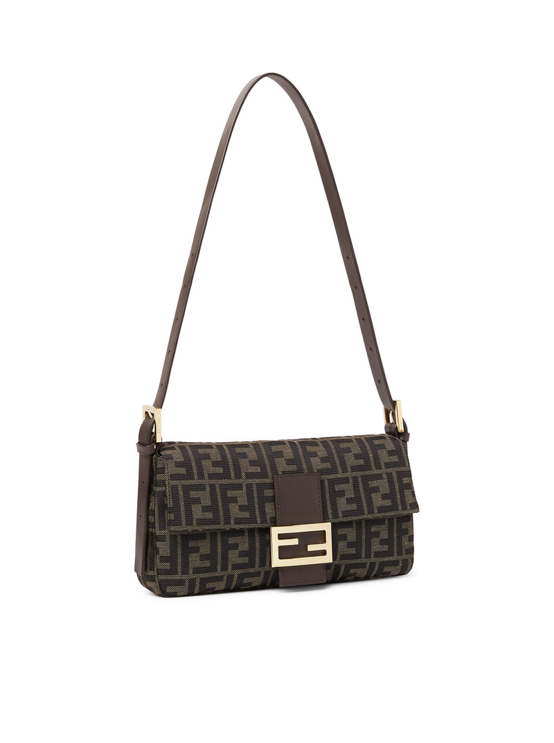 BAGUETTE 26424 IN TESSUTO JACQUARD ZUCCA FF