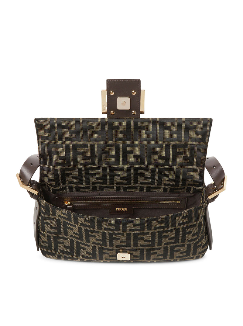 BAGUETTE 26424 IN TESSUTO JACQUARD ZUCCA FF
