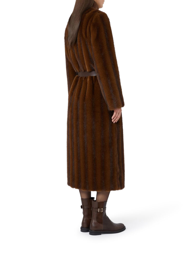 CAPPOTTO LUNGO DALLA TEXTURE SOFFICE