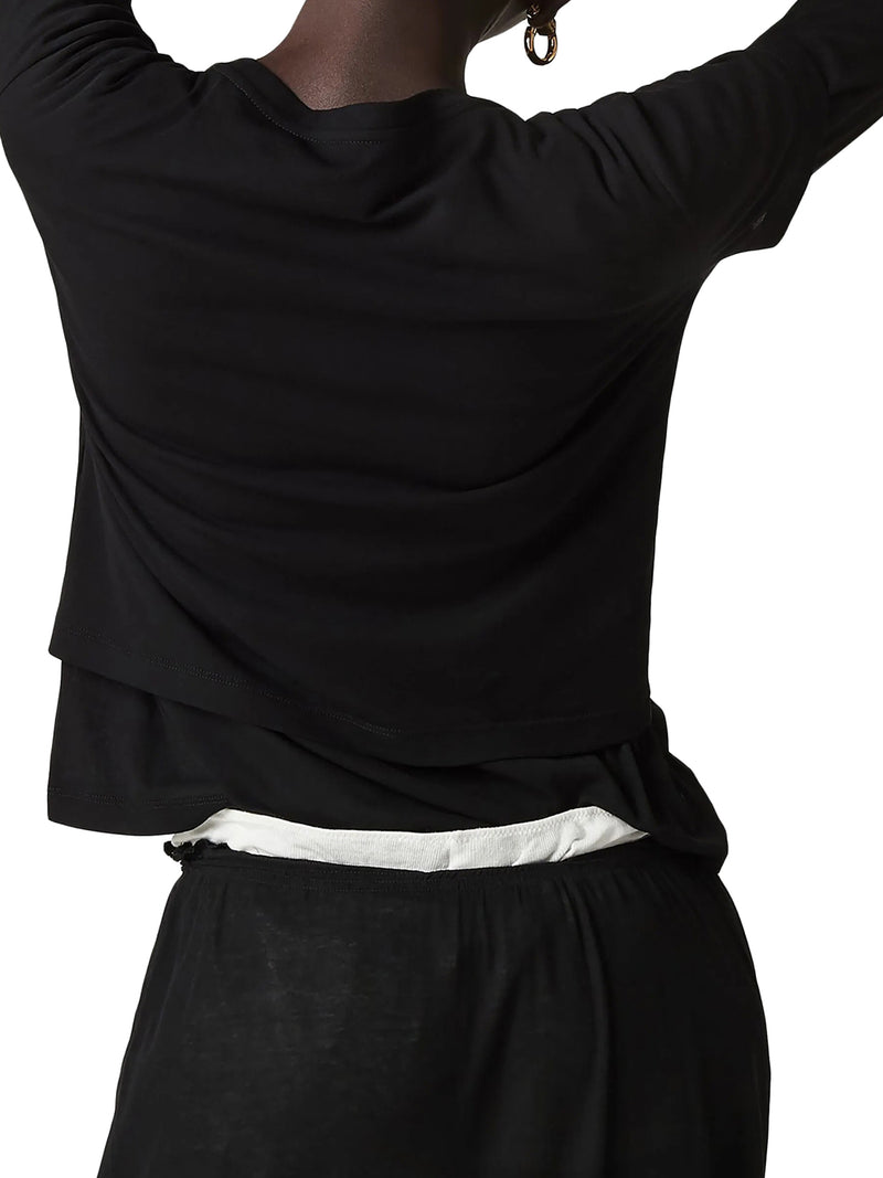 T-SHIRT IN JERSEY A COSTE