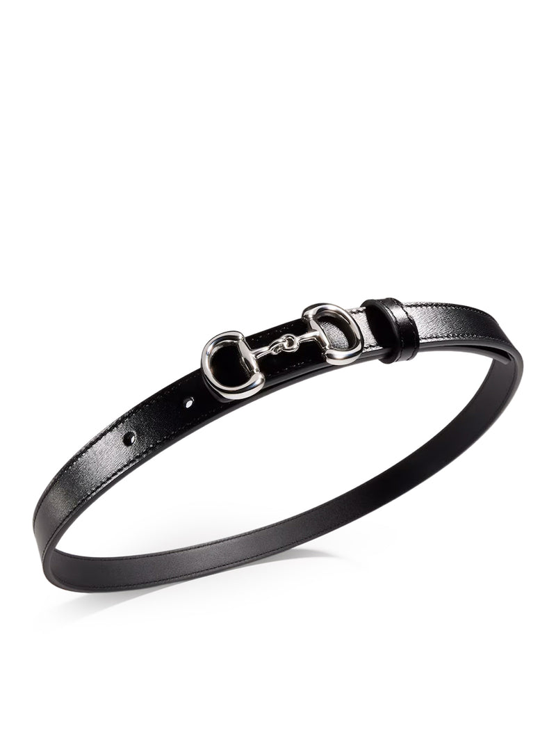 CINTURA SOTTILE CON FIBBIA HORSEBIT