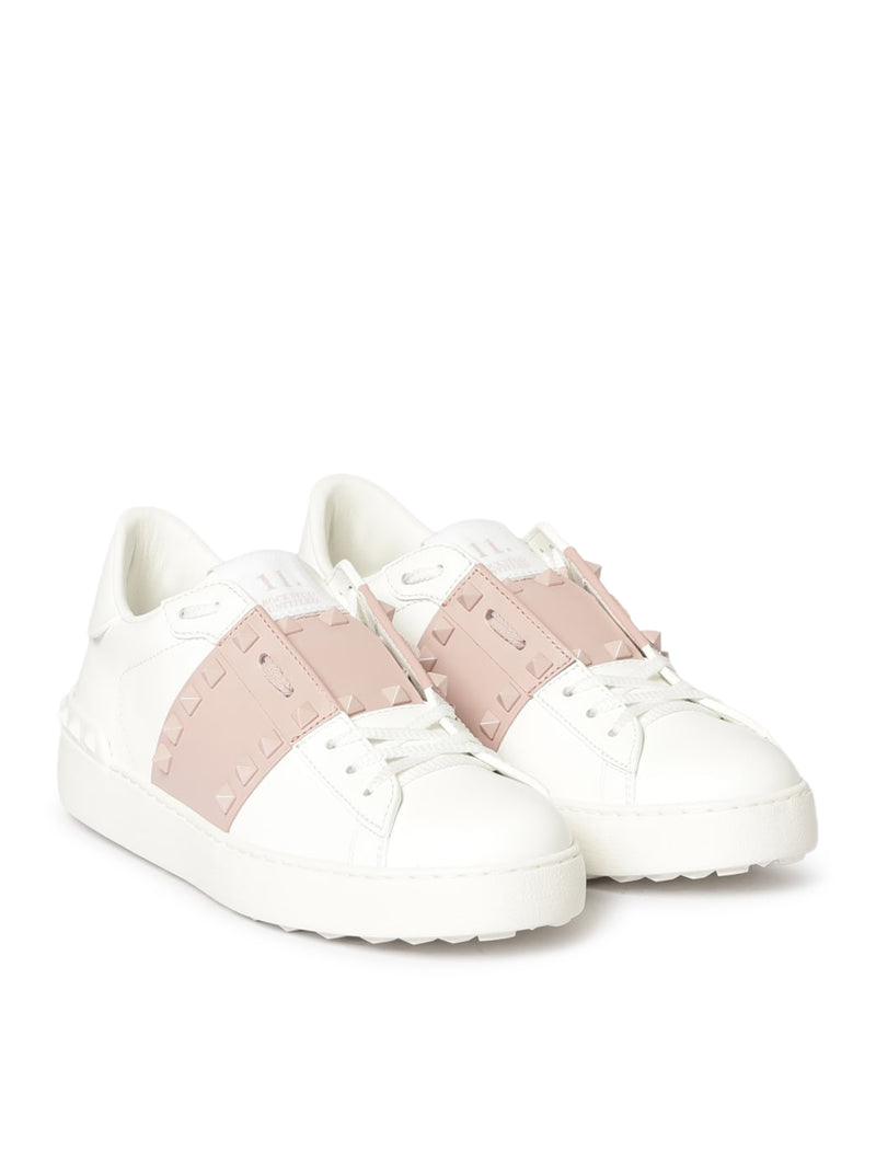 SNEAKER ROCKSTUD UNTITLED IN VITELLO CON STUDS