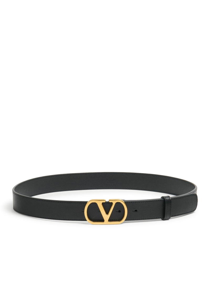 CINTURA VLOGO SIGNATURE IN VITELLO 30 MM
