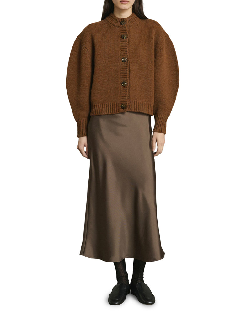 CARDIGAN LEONARD IN LANA COMPATTA