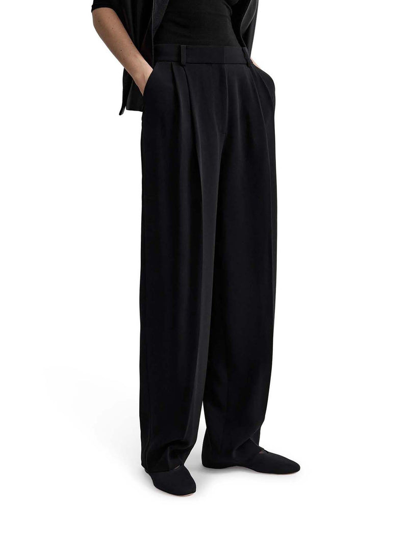 PANTALONI NERI WIDE LEG