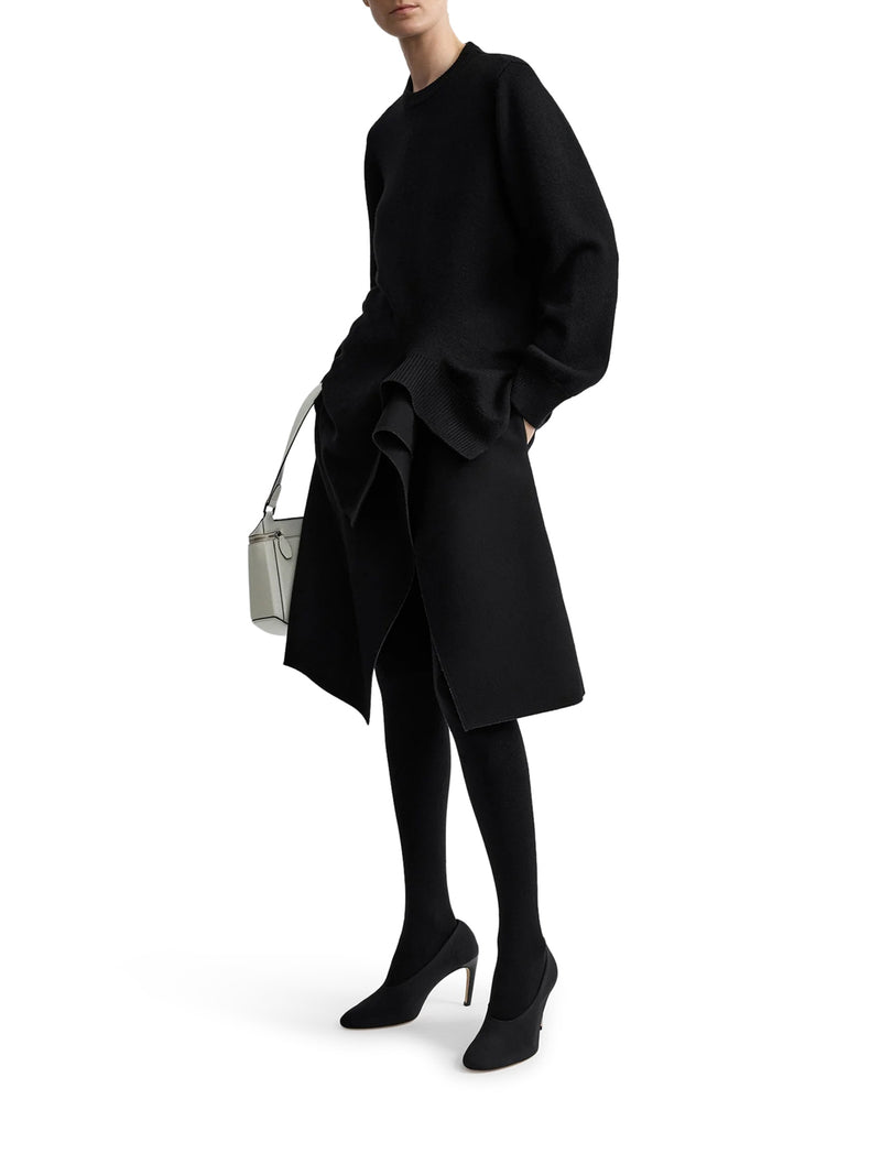 MAGLIONE IN CASHMERE ASIMMETRICO