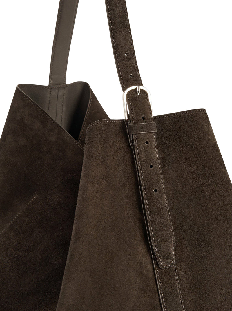 BORSA BELTEG TOTE IN SUEDE