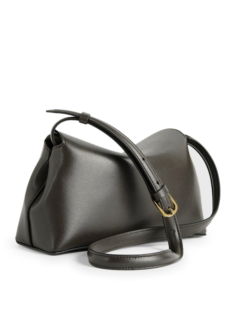 CLUTCH T-LOCK IN PELLE