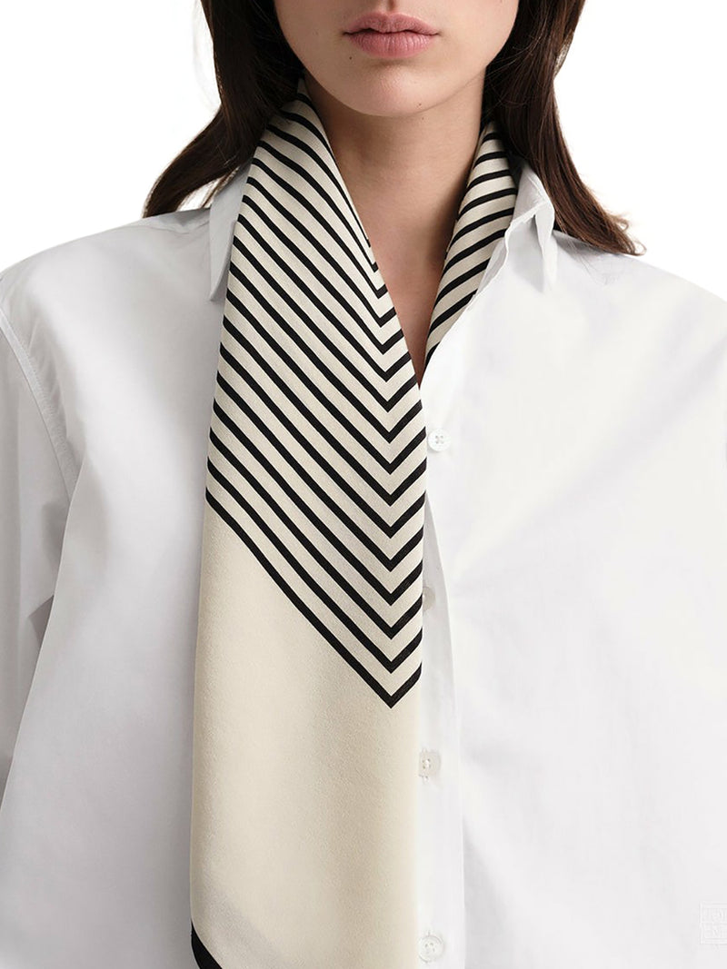 SCIARPA IN SETA CON MONOGRAM