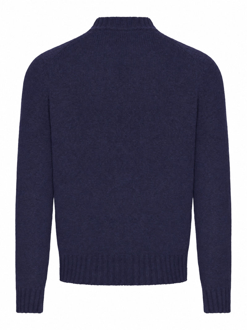 CARDIGAN FULL ZIP IN MAGLIA DI LANA