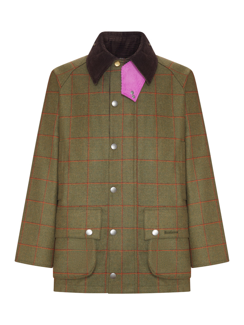 GIACCA BARBOUR X PAUL SMITH A QUADRI