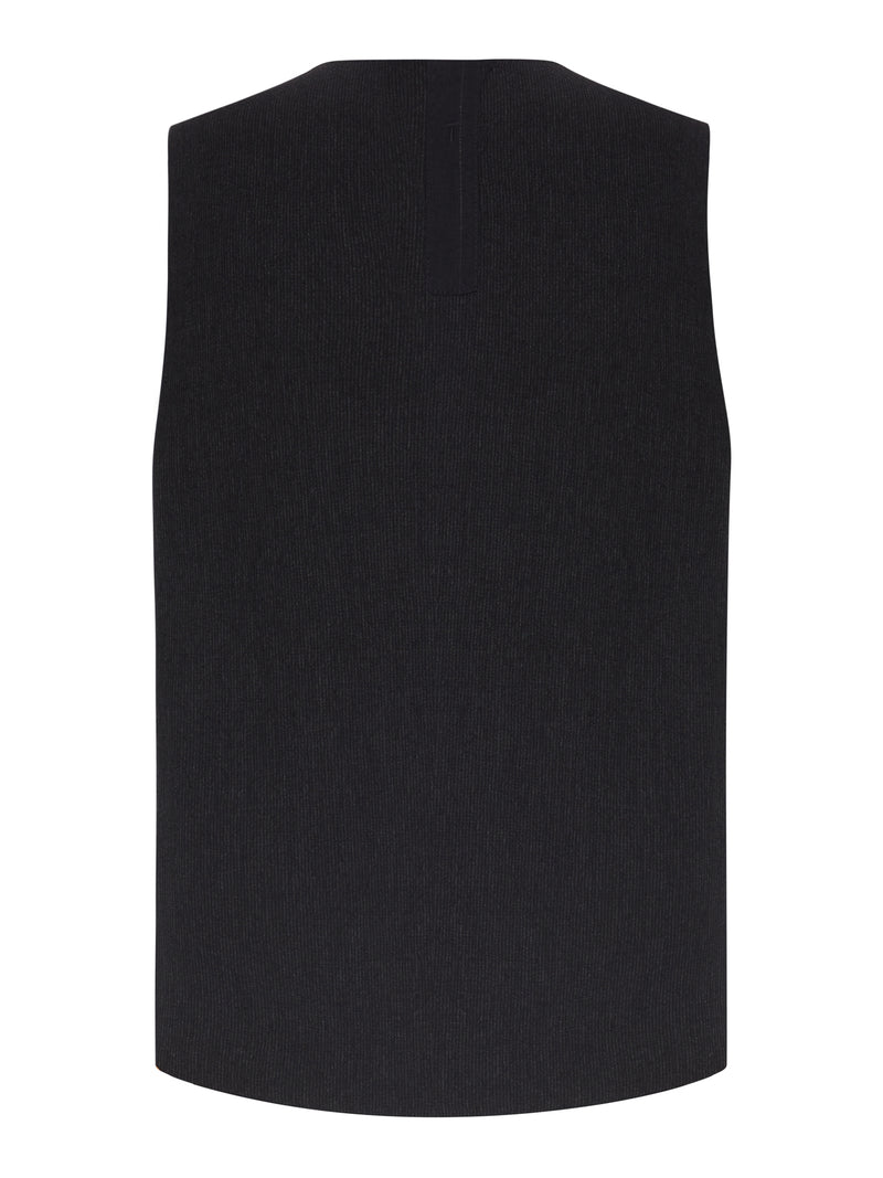 GILET GESSATO NERO