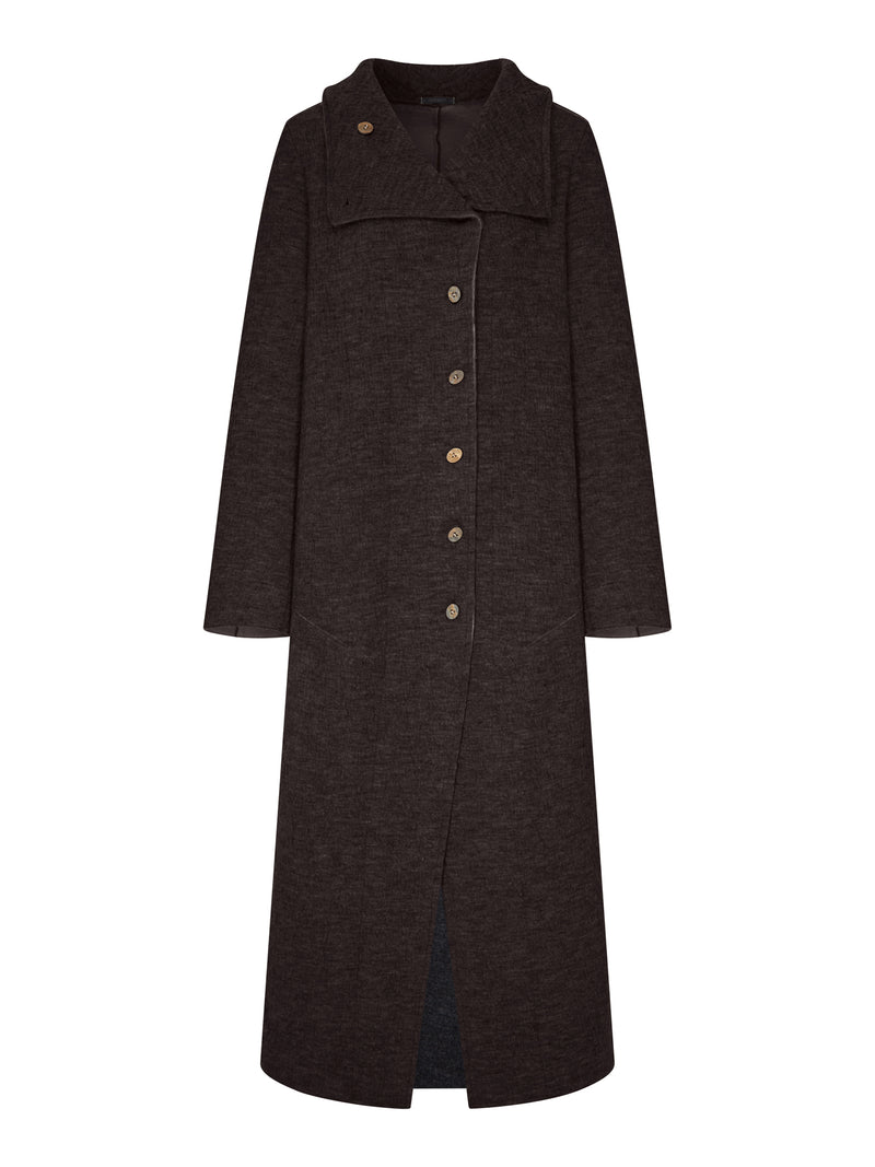 CAPPOTTO LUNGO IN MAGLIA