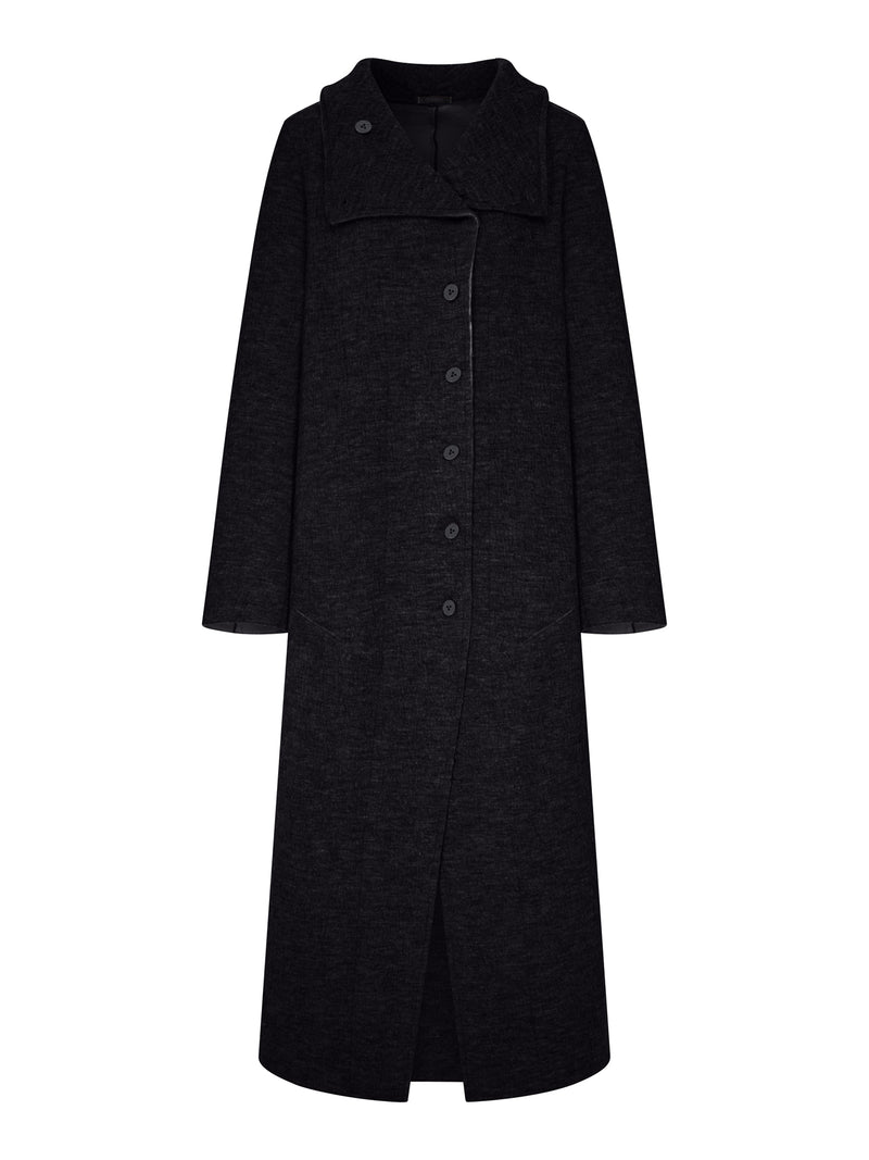 CAPPOTTO LUNGO IN MAGLIA