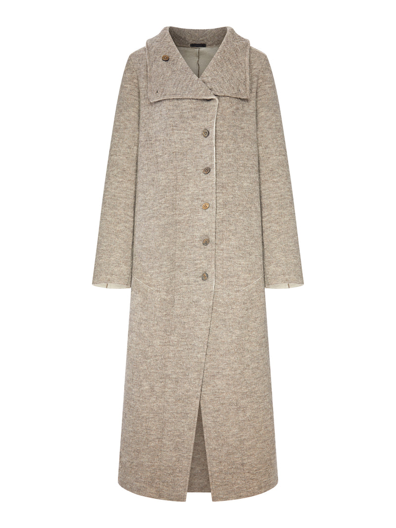 CAPPOTTO LUNGO IN MAGLIA