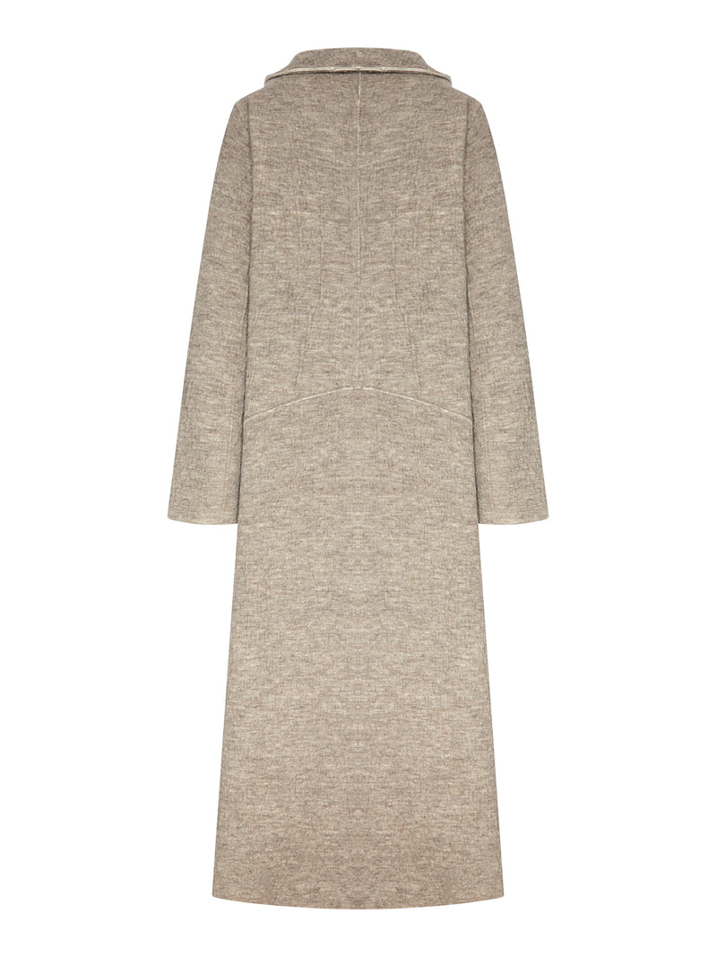 CAPPOTTO LUNGO IN MAGLIA