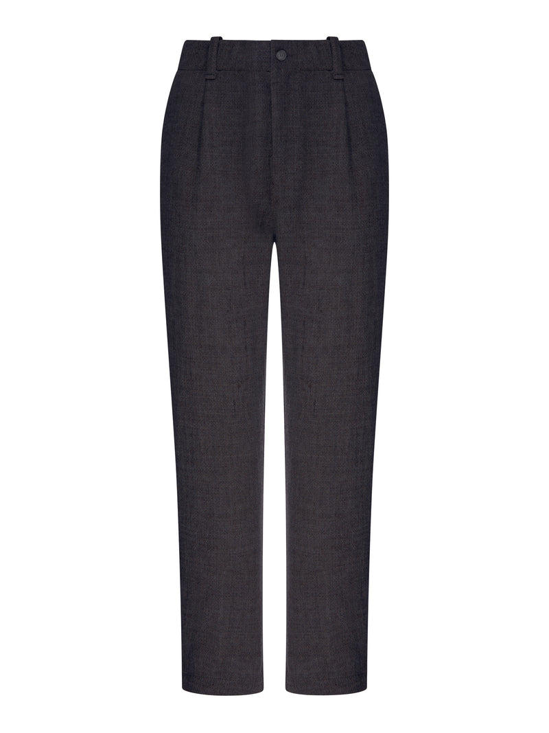 PANTALONI SARTORIALI A VITA ALTA