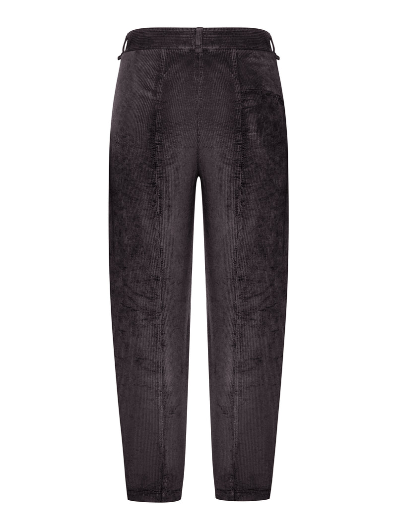 PANTALONI IN VELLUTO A COSTE