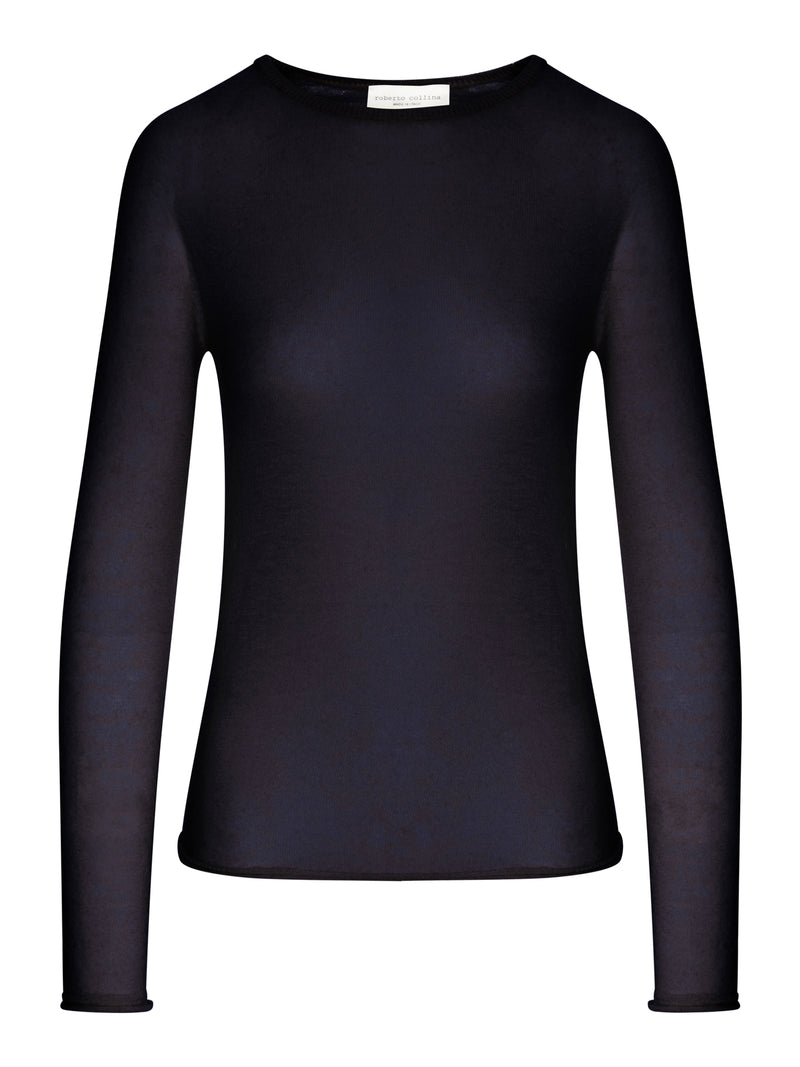 MAGLIA GIROCOLLO A MANICHE LUNGHE