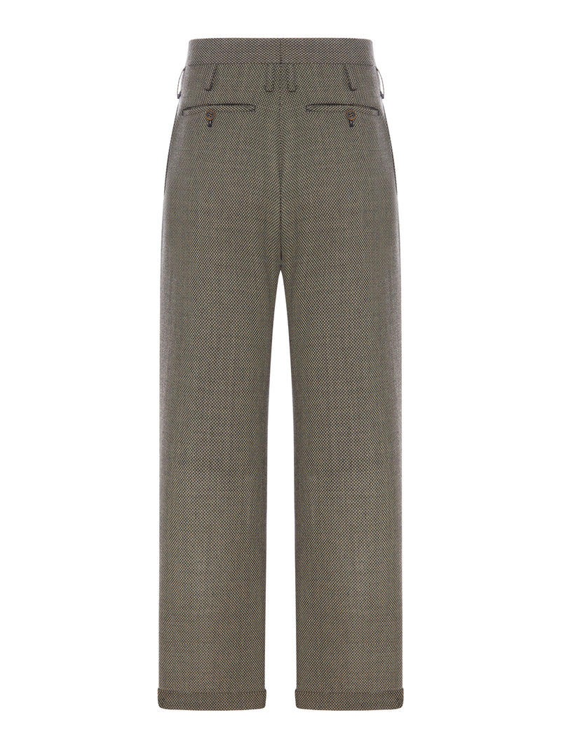 PANTALONI SARTORIALI A GAMBA AMPIA