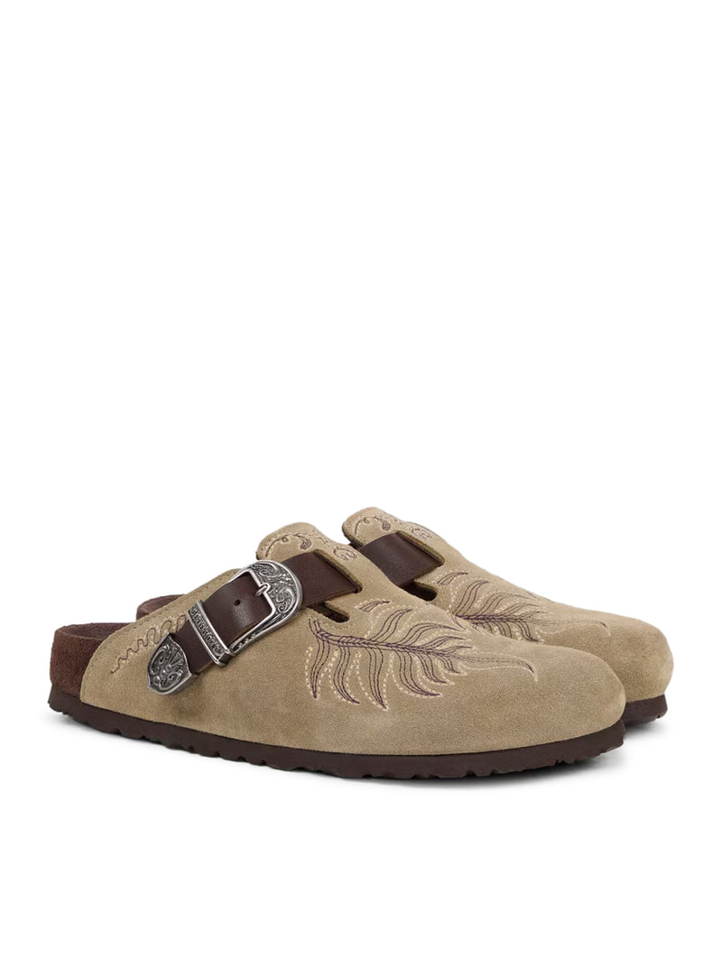 SABOT BOSTON IN SUEDE RICAMATO BIRKENSTOCK BY ETRO