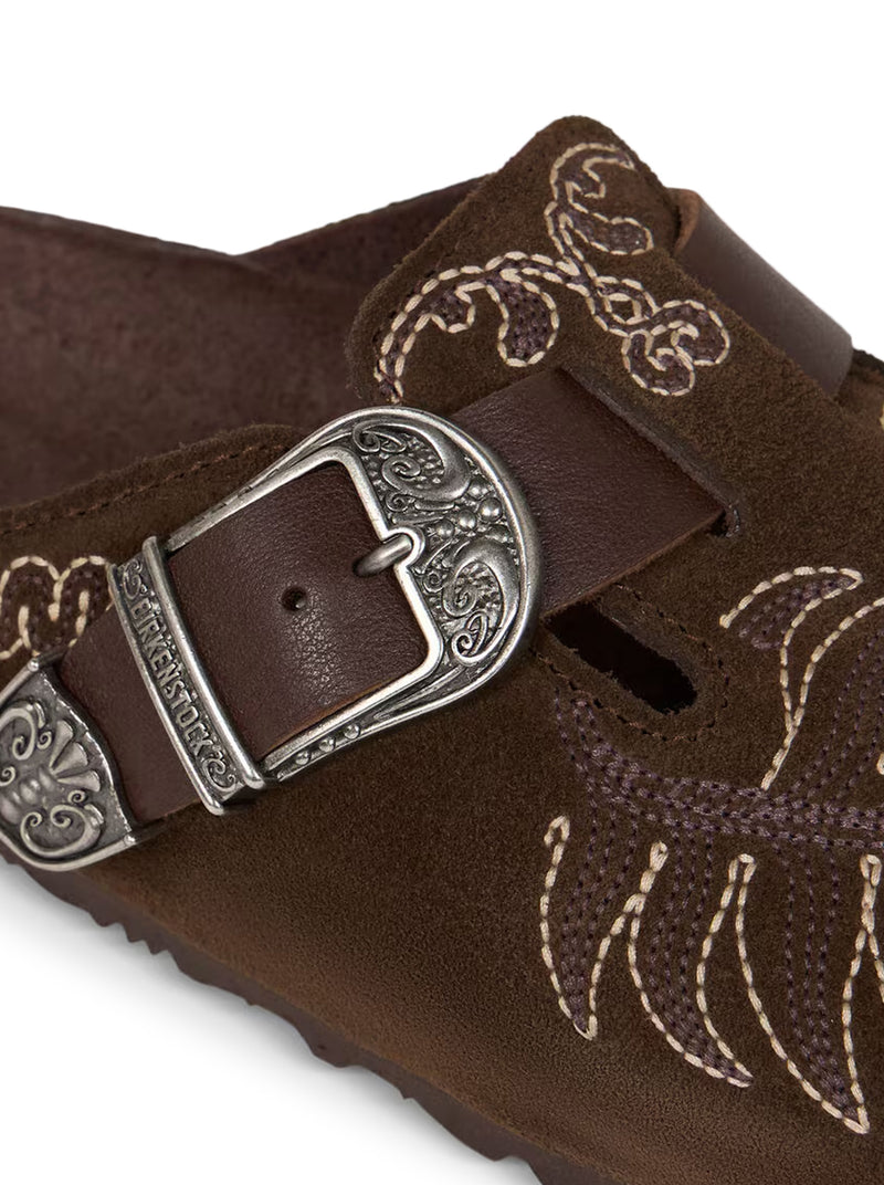 SABOT BOSTON IN SUEDE RICAMATO BIRKENSTOCK BY ETRO