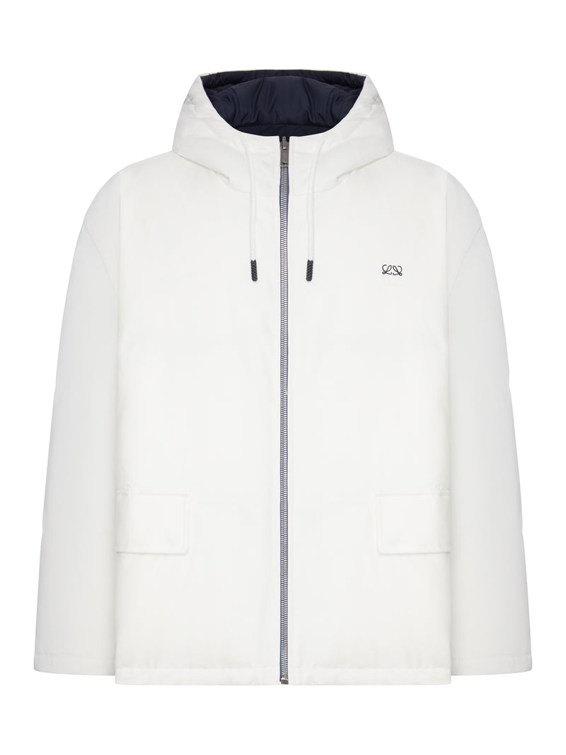 BOMBER REVERSIBILE IMBOTTITO CON CAPPUCCIO