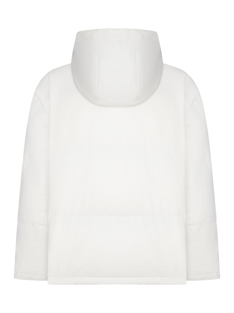 BOMBER REVERSIBILE IMBOTTITO CON CAPPUCCIO