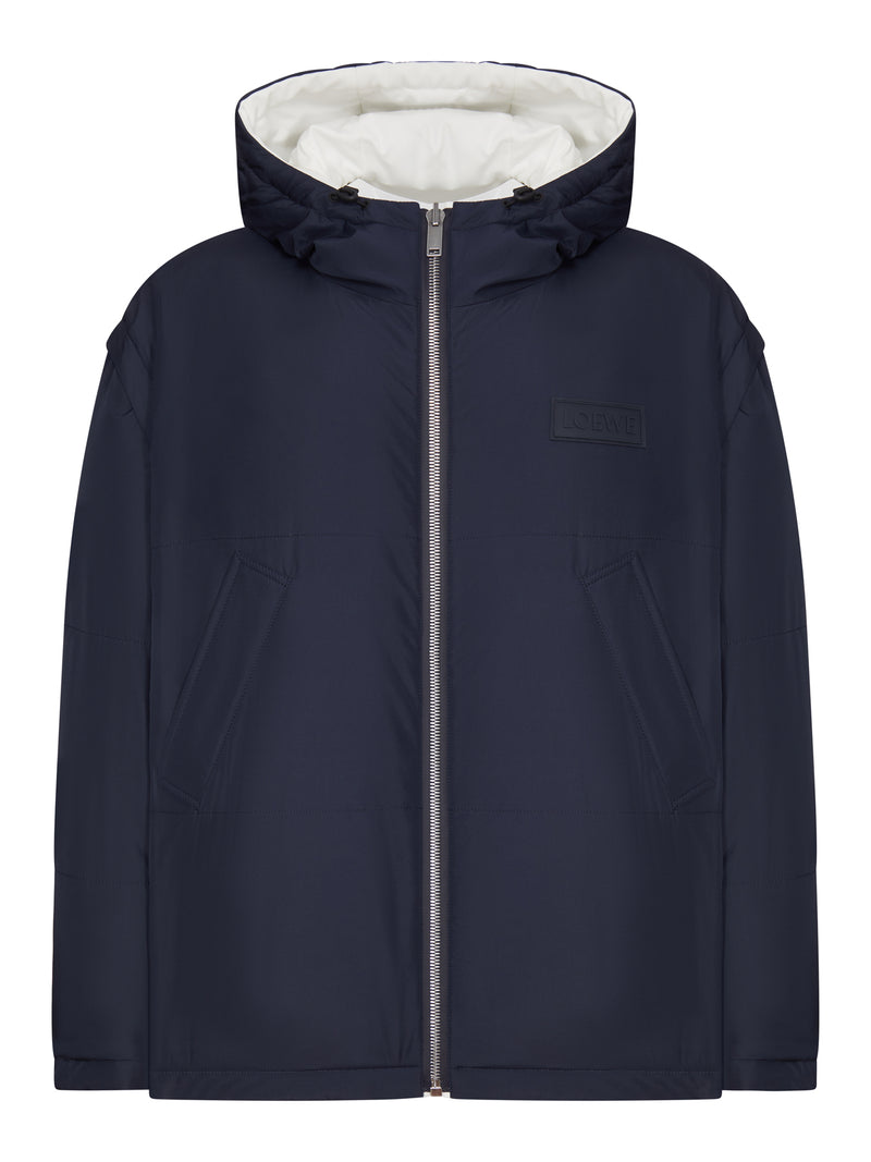 BOMBER REVERSIBILE IMBOTTITO CON CAPPUCCIO