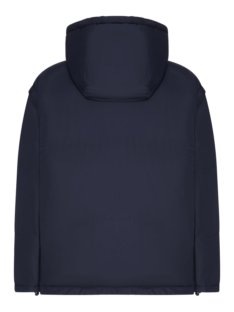 BOMBER REVERSIBILE IMBOTTITO CON CAPPUCCIO