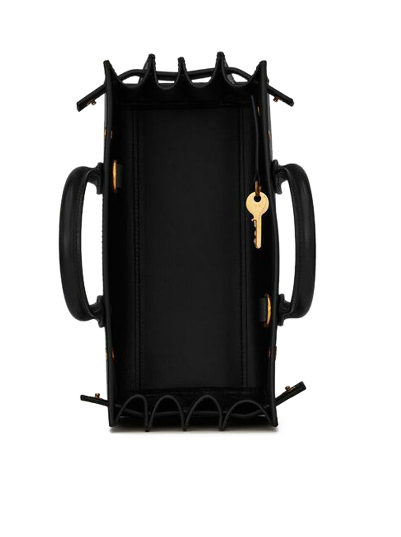 BORSA SAC DE JOUR IN PELLE LISCIA - NANO