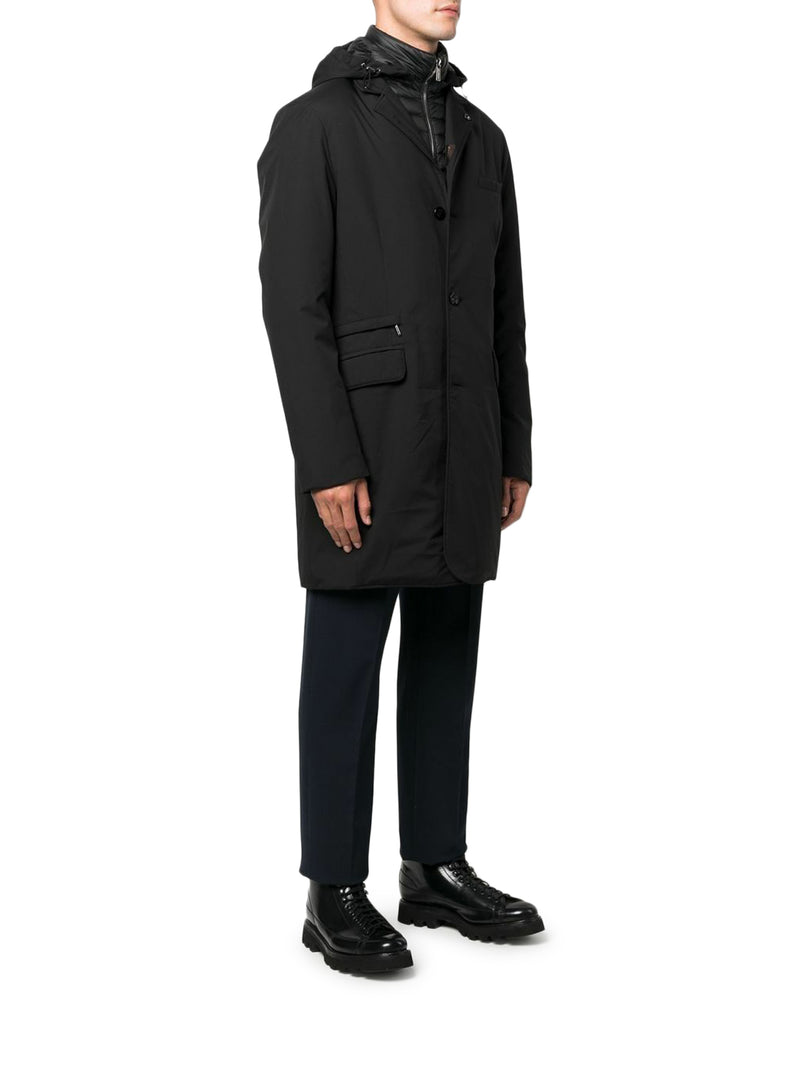 CAPPOTTO REDON-SKT CON CAPPUCCIO E BOTTONI