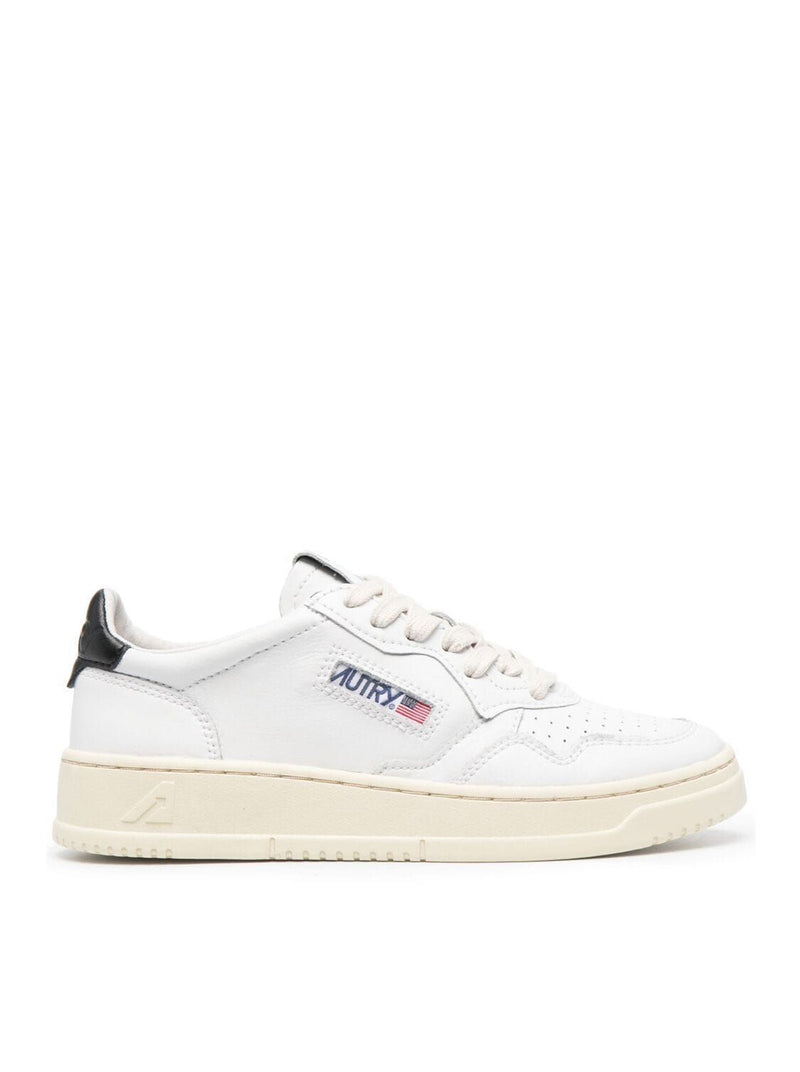 SNEAKERS MEDALIST LOW IN PELLE BIANCA