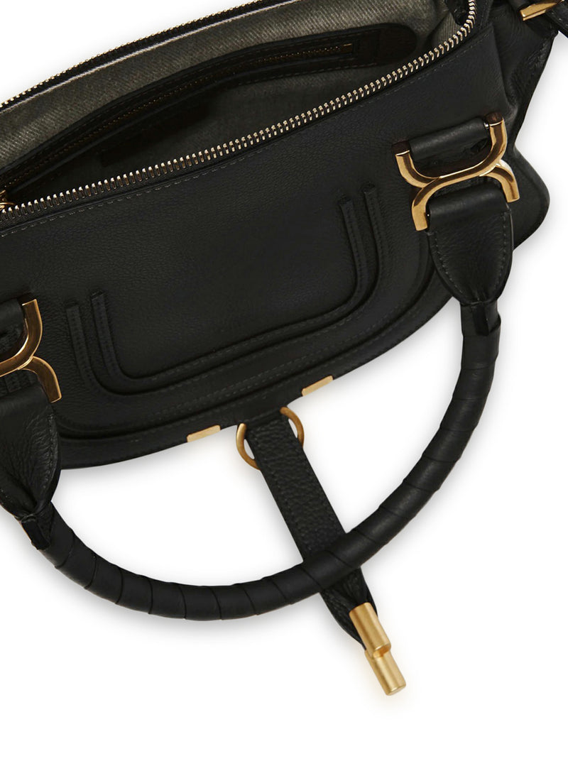 BORSA MERCIE PICCOLA IN PELLE GRANATA