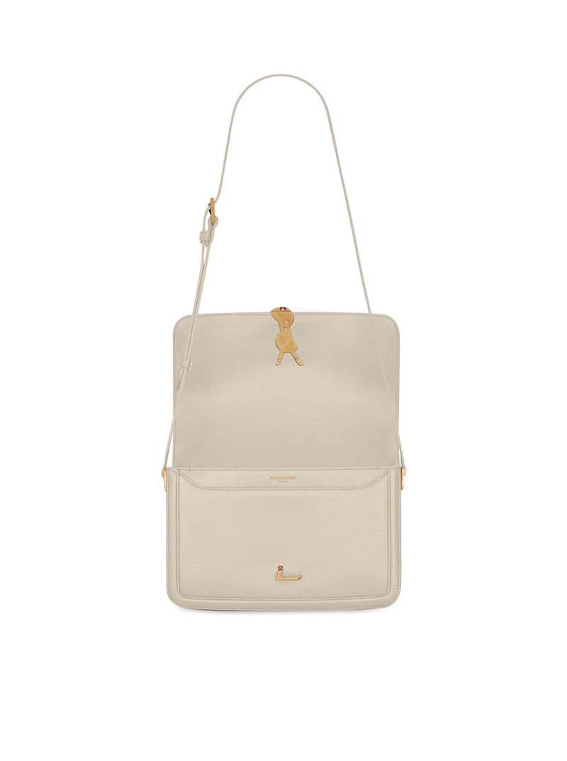 BORSA SOLFERINO MEDIUM SATCHEL IN PELLE BOX SAINT LAURENT