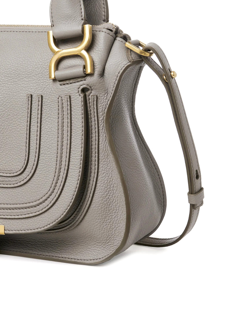 BORSA MARCIE PICCOLA IN PELLE GRANATA