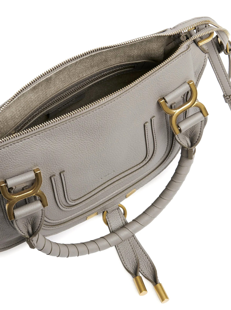 BORSA MARCIE PICCOLA IN PELLE GRANATA