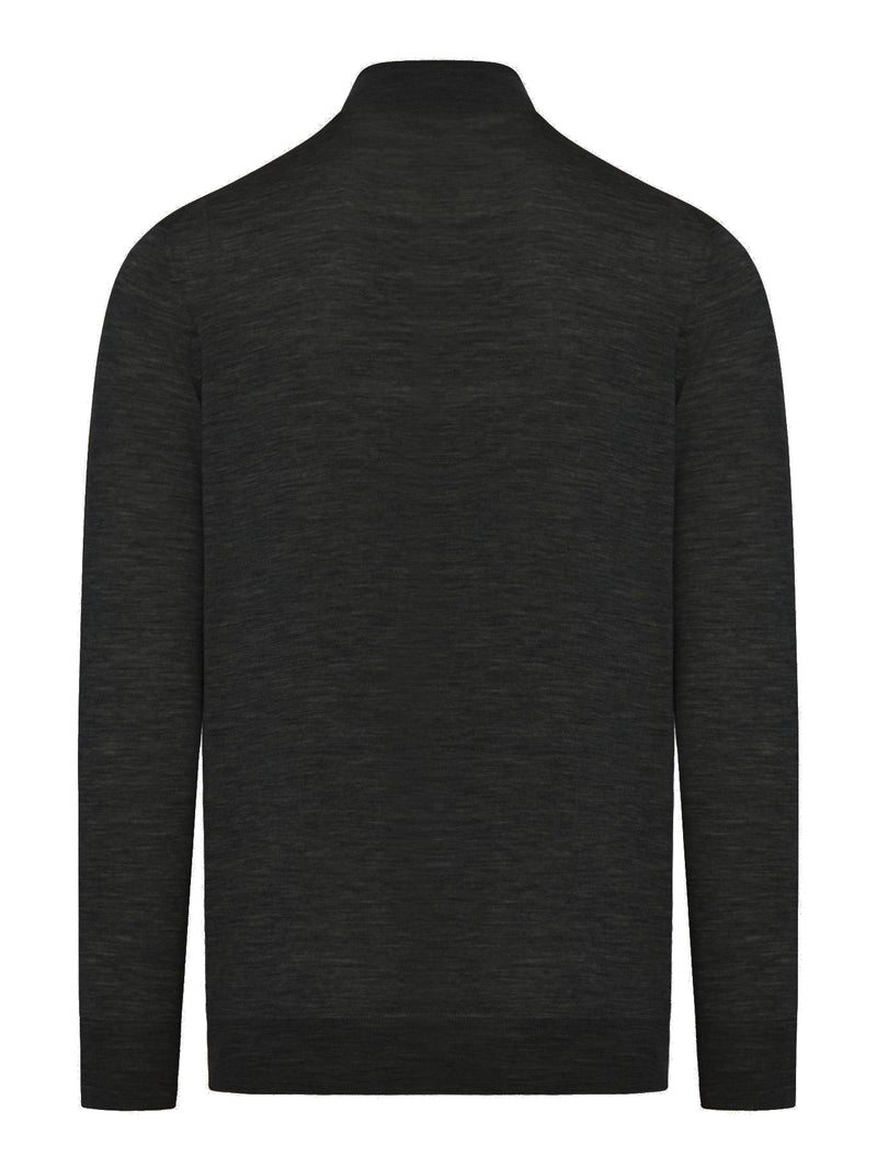 CARDIGAN CON ZIP IN CASHMERE E LANA